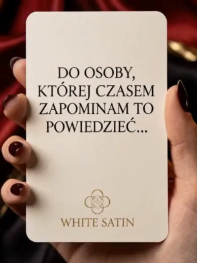 Kiedy ostatnio powiedziałeś komuś, że jest ważny?