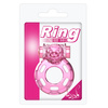 Pierścień Erekcyjny Niedźwiadek BAILE - Vibrating Cock Ring Bear Pink