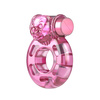 Pierścień Erekcyjny Niedźwiadek BAILE - Vibrating Cock Ring Bear Pink