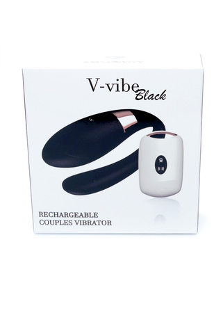 Wibrator wielofunkcyjny V-vibe czarny