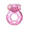 Pierścień Erekcyjny Niedźwiadek BAILE - Vibrating Cock Ring Bear Pink