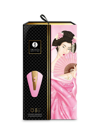 Ekskluzywny Stymulator Łechtaczki- Shunga OBI Light Pink